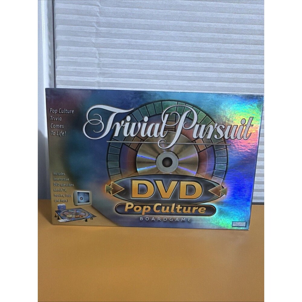 Trivial Pursuit:  Pop Culture Edition - DVD Board Game New/Sealed Package